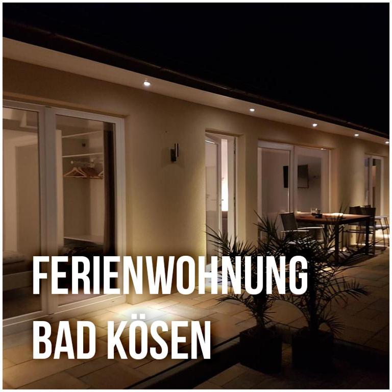 Ferienwohnung Bad Kösen Exterior foto